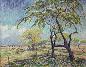 Paysage près de Kaiserswaldau - Theo von Brockhusen