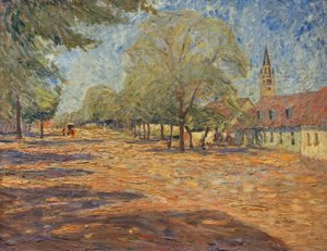 Rue de village de la Marche - Theo von Brockhusen