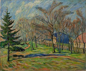 Devant le domaine de Seelow - Theo von Brockhusen