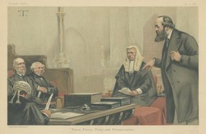 Lords Northbrook, Granville, Selbourne et Salisbury - Theobald Chartran