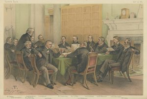 Le Conseil des ministres 1883 - Theobald Chartran