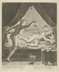 Amour et Psyché - Theodoor Galle