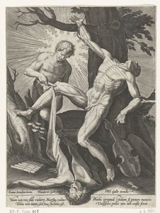 Apollon écorchant Marsyas