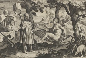 Nouvelles inventions des temps modernes [Nova Reperta], La découverte de l