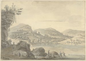 Paysage fantastique chinois - Theodoor Wilkens (possibly)