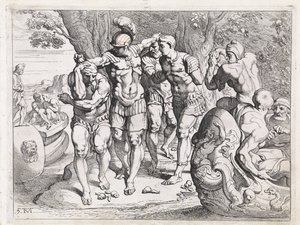 Ulysse au pays des mangeurs de lotus - Theodoor van Thulden