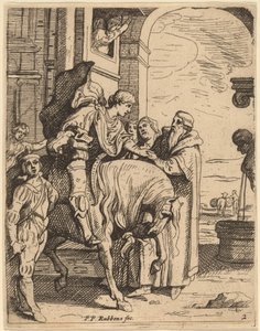 Le Fils Prodigue fait ses adieux à son père - Theodoor van Thulden after Sir Peter Paul Rubens
