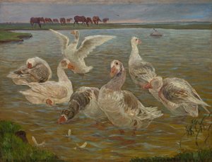 Les oies, 1897