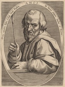 Amos - Theodor Galle after Jan van der Straet
