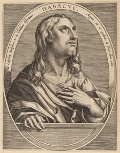 Habacuc - Theodor Galle after Jan van der Straet