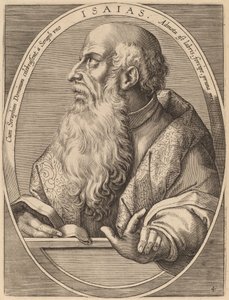 Isaïe - Theodor Galle after Jan van der Straet