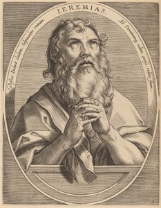 Jérémie - Theodor Galle after Jan van der Straet
