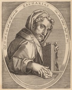 Zacharie - Theodor Galle after Jan van der Straet