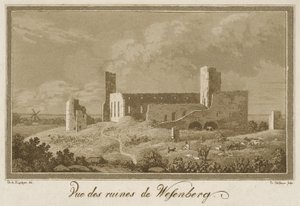 Vue des Ruines du Château de Rakvere
