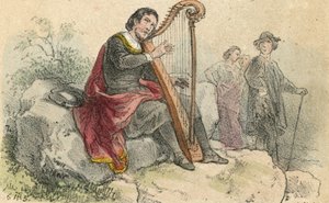 Chanteur de ballades - Theodor Hosemann
