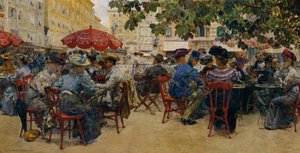 Café Tomaselli à Salzbourg - Theodor Josef Ethofer