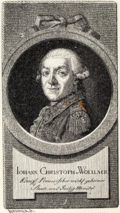 Johann Christoph von Woellner - Theodor Knesing