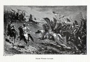 Cavalerie ailée polonaise, 1882 - Theodor Knesing