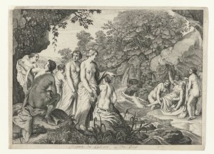 Diane découvre la grossesse de Callisto (Métamorphoses d