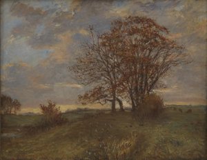 Un paysage près de Borup, Zélande. Soir - Theodor Philipsen