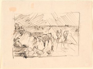 Avec le soleil dans les yeux - Theodor Philipsen