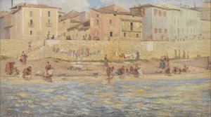 La rivière Liri. Italie