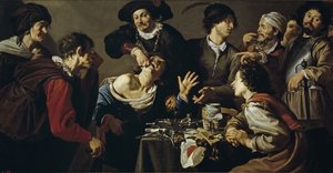 Le charlatan, 1620-1625 - Theodor Rombouts