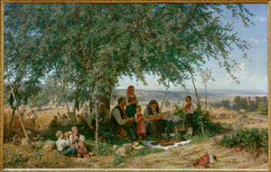 Prière de midi pendant la récolte - Theodor Schütz