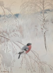 Bouvreuil - Theodor Kittelsen