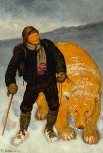 Kjetta à Dovre - Theodor Kittelsen