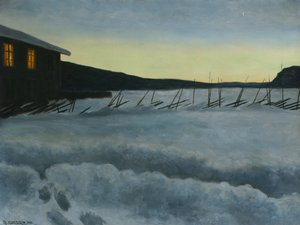 Ma maison - Theodor Kittelsen