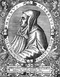 Albertus Magnus vers 1200-1280 frère dominicain né en Allemagne, fin du 16ème siècle