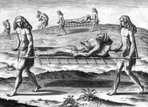 Indiens Timucuan - Theodor de Bry