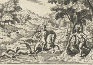Chasse au cerf - Theodor van Merlen (II)
