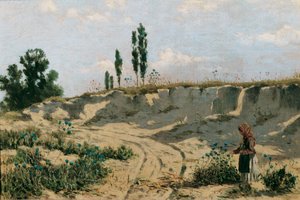 Chemin de sable - Theodor von Hormann