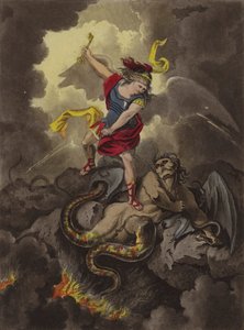 Satan enchaîné - Theodore (after) Lane