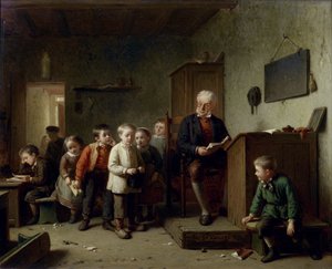 La salle de classe, 1872