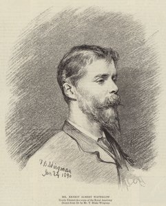 M. Ernest Albert Waterlow (gravure) - Theodore Blake (after) Wirgman