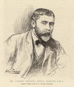 M. Alfred Parsons, nouvellement élu ARA