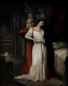 Desdémone se retirant dans son lit - Théodore Chassériau