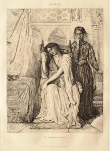 Suite Othello: no 9 (acte 4, scène 3: La romance du saule) - Théodore Chassériau