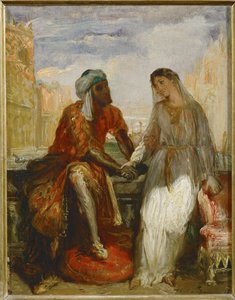 Othello et Desdémone à Venise ... - Théodore Chassériau
