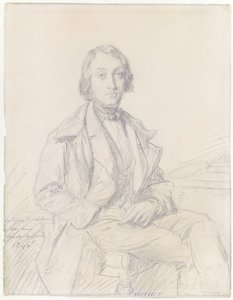 Portrait de Félix Ravaisson - Théodore Chassériau