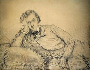Portrait de Raymond de Magnoncourt - Théodore Chassériau