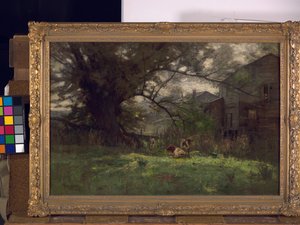 Matin--Le moulin de Old Schofield - Theodore Clement Steele
