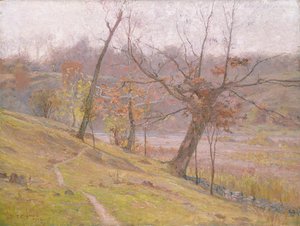 La floraison du raisin - Theodore Clement Steele