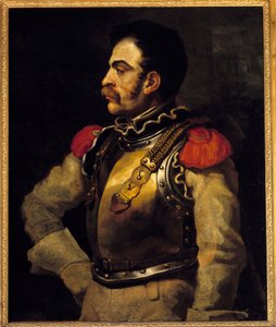 Un fusilier vu à mi-corps - Theodore Gericault