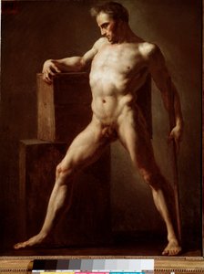 Académie Étude académique du corps nu - Theodore Gericault