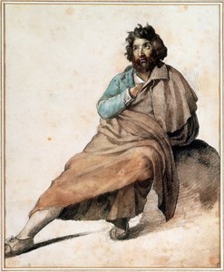 Un montagnard italien - Theodore Gericault