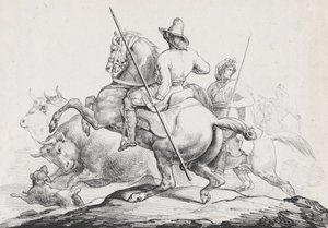 Bouchers de Rome, 1817 - Theodore Gericault